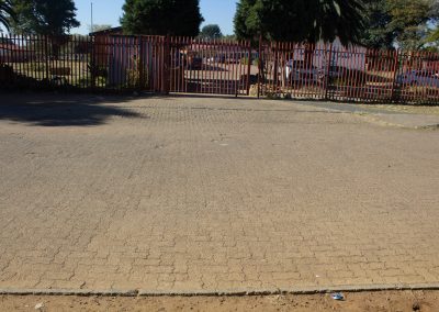 Entrance to Bohlabatsatsi Primary School