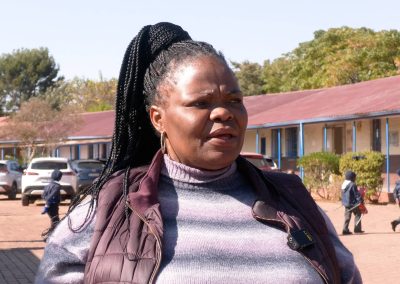 M.A Ngwenya - Principal of Bohlabatsatsi Primary School