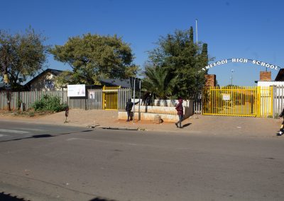 Maintenance of road markings and traffic signs on existing two raised pedestrian crossings