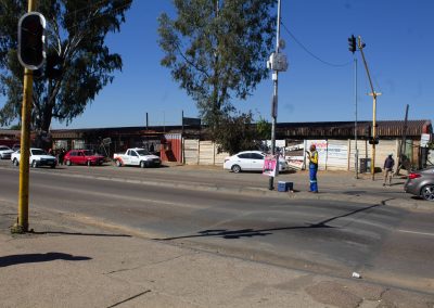 Maintenance of traffic road markings and signals at designated raised pedestrian crossing