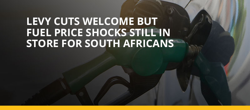 Levy cuts welcome but fuel price shocks still in store for South Africans