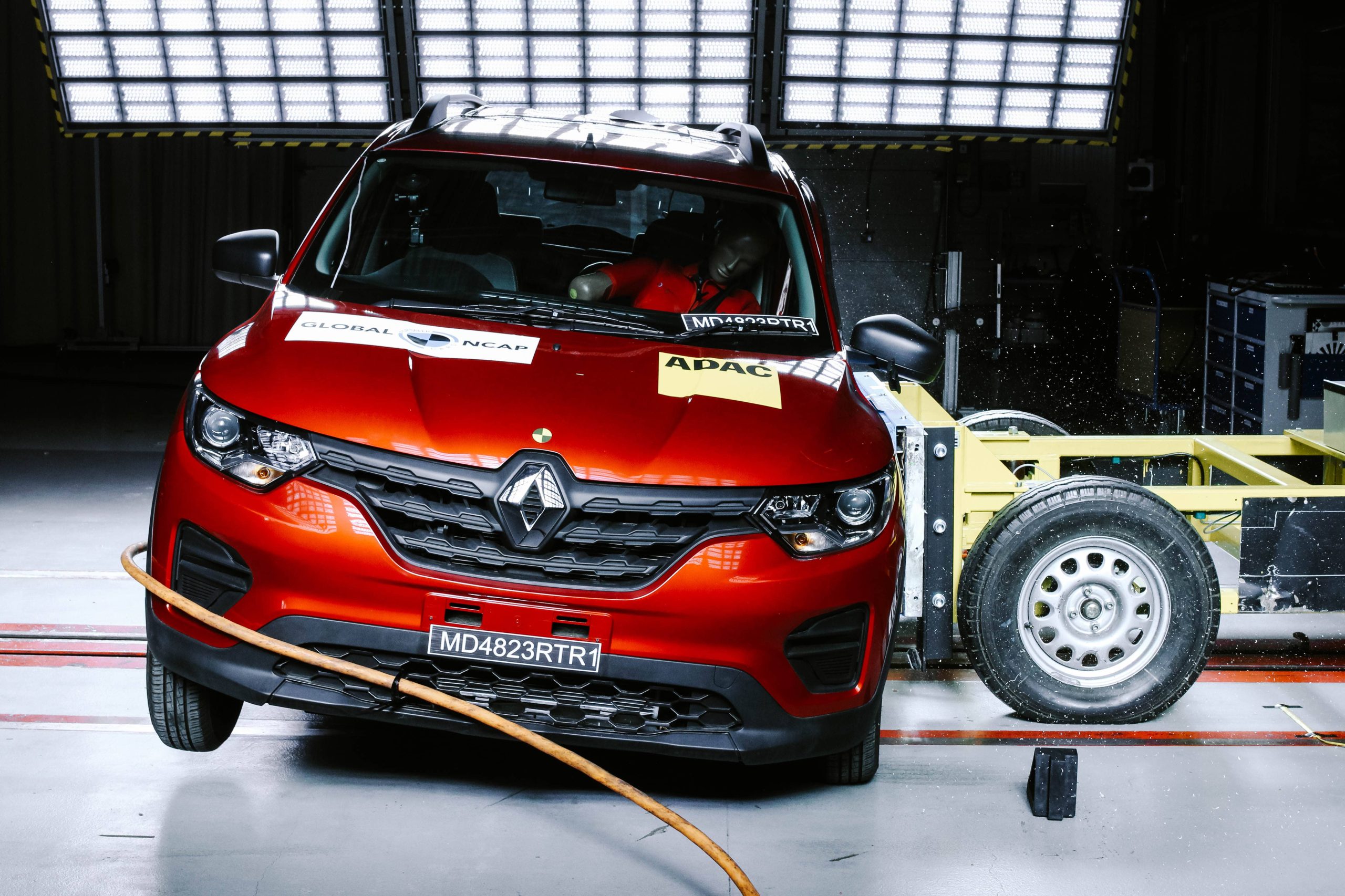 Renault Triber - side impact
