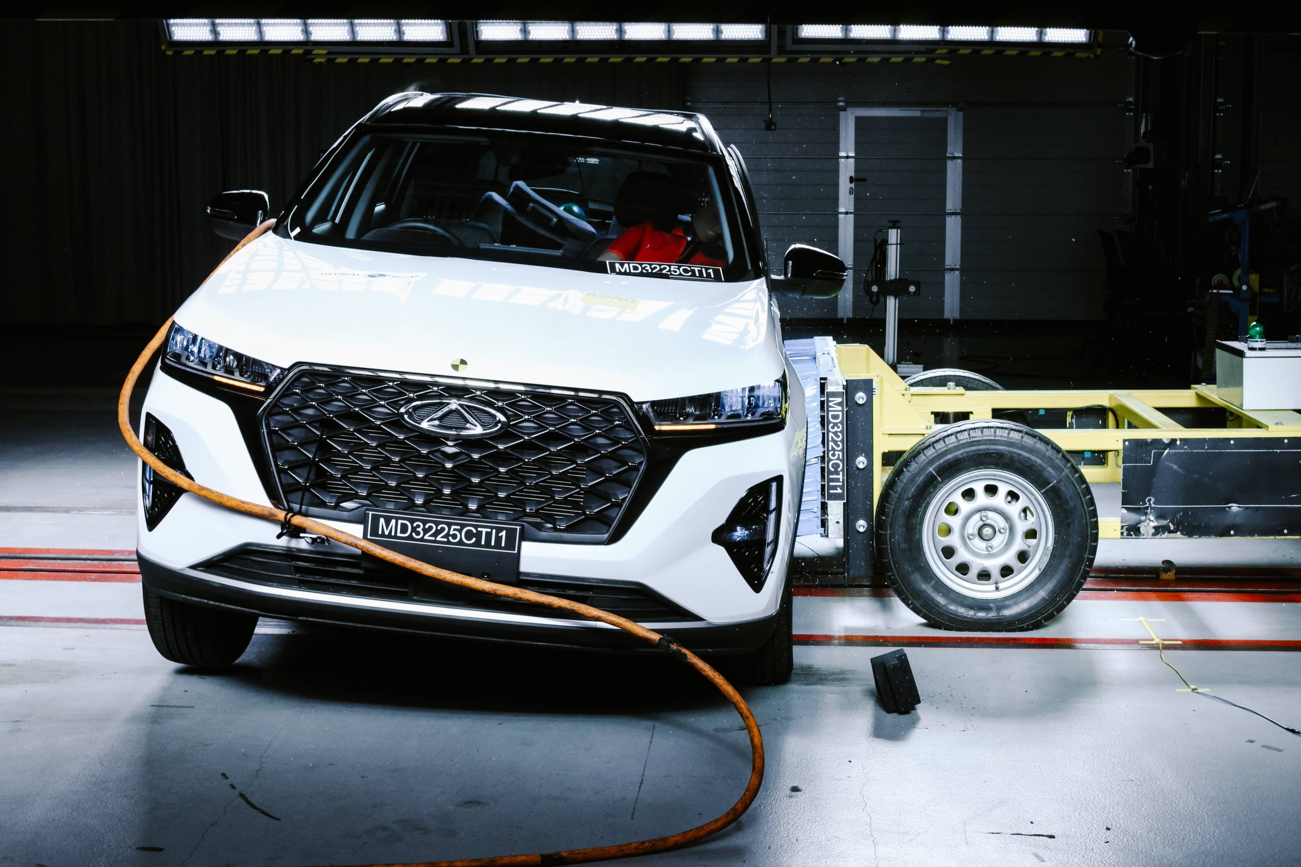 Kia Pegas - side impact