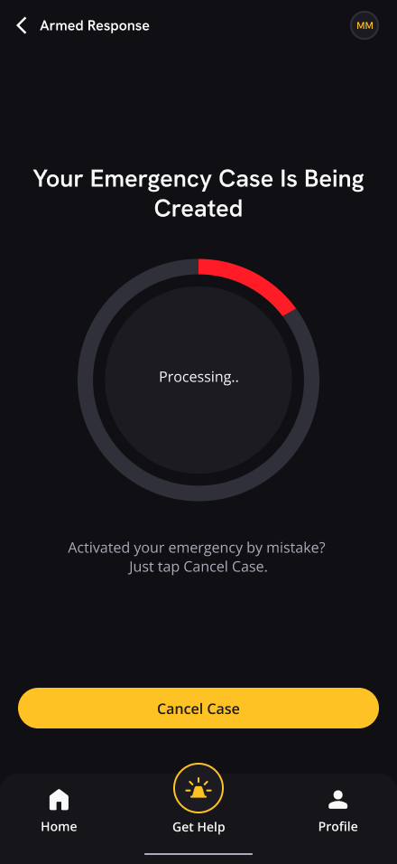 Armed Response Panic – Processing Case
